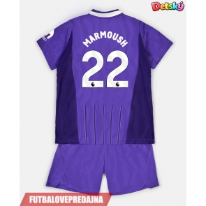 Lacne Dětský Futbalové dres Tottenham Hotspur Omar Marmoush #22 2026-27 Krátky Rukáv - Tretina (+ trenírky)